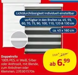 ROLLER Doppelrollo Angebot