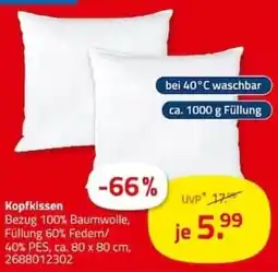 ROLLER Kopfkissen Angebot