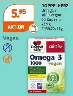 Müller Doppelherz Omega-3 1000 Vegan Angebot
