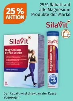 Müller SilaVit Magnesium Citrat Sticks Angebot