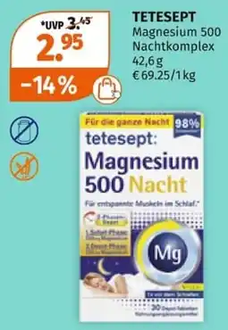 Müller teteSept: Magnesium 500 Nacht Angebot