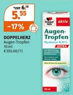 Müller DOPPELHERZ Augen-Tropfen Angebot