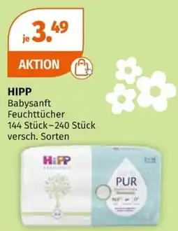 Müller HIPP Babysanft Feuchttücher Angebot