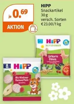 Müller HiPP Snackartikel Angebot