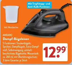 Aldi Süd AMBIAINO Dampf-Bügeleisen Angebot