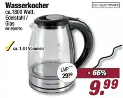 Poco Wasserkocher GOURMETmaxx Angebot