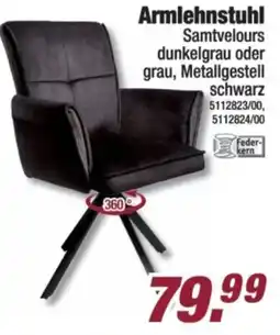 Poco Armlehnstuhl Samtvelours Angebot
