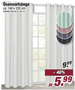 Poco Ösenvorhänge Angebot