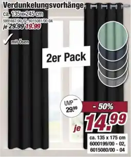 Poco Verdunkelungsvorhänge Angebot