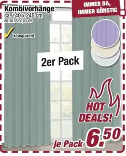 Poco Kombivorhänge Angebot