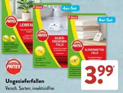 Aldi Süd PRITEX Ungezieferfallen Angebot