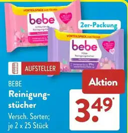 Aldi Süd BEBE Reinigungstücher Angebot