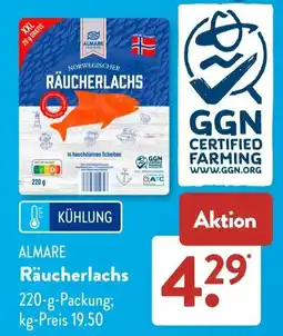 Aldi Süd ALMARE Räucherlachs Angebot