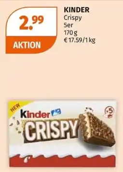Müller Kinder Crispy Angebot