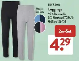 Aldi Süd LILY & DAN Leggings Angebot