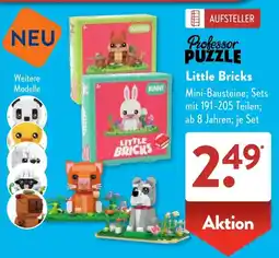Aldi Süd Professor Puzzle Little Bricks Angebot