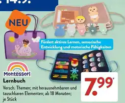 Aldi Süd Montessori Lernbuch Angebot