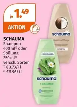 Müller SCHAUMA Shampoo Angebot