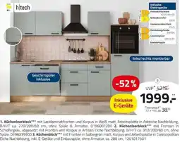 ROLLER h|tech Küchenblock Angebot