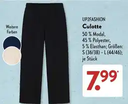 Aldi Süd UP2FASHION Culotte Angebot