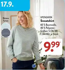 Aldi Süd UP2FASHION Sweatshirt Angebot