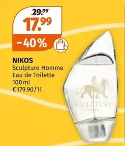 Müller NIKOS Sculpture Homme Eau de Toilette Angebot