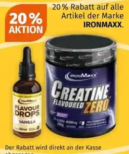Müller IRONMAXX CREATINE FLAVOURED ZERO Angebot