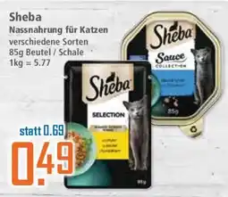 Klaas und Kock Sheba Nassnahrung für Katzen Angebot