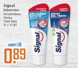 Klaas und Kock Signal Zahncreme Angebot