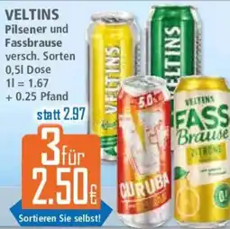 Klaas und Kock VELTINS Pilsener und Fassbrause Angebot