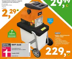 Globus Baumarkt Elektro Walzenhäcksler PMWH 3000 Angebot