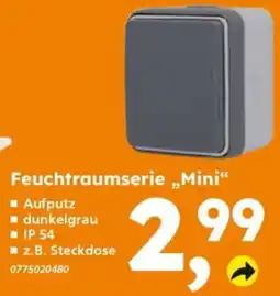 Globus Baumarkt Feuchtraumserie „Mini“ Angebot
