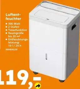 Globus Baumarkt Luftentfeuchter Angebot