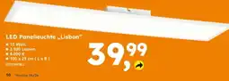 Globus Baumarkt LED Panneleuchte "Lisbon" Angebot