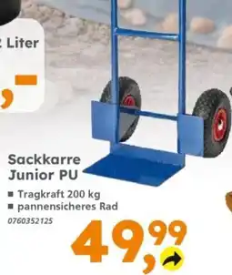 Globus Baumarkt Sackkarre Junior PU Angebot