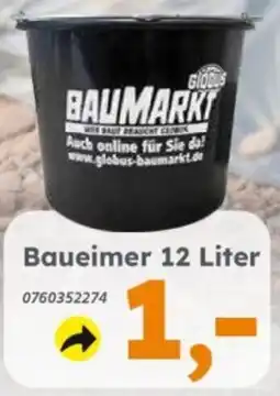 Globus Baumarkt Baueimer Angebot