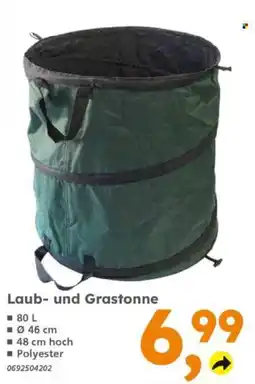 Globus Baumarkt Laub- und Grastonne Angebot