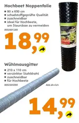 Globus Baumarkt Hochbeet Noppenfolie Angebot
