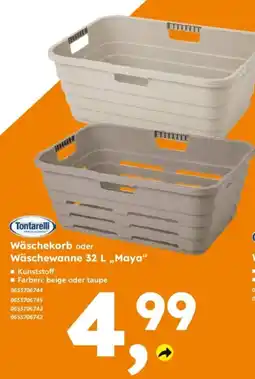 Globus Baumarkt Wäschekorb oder Wäschewanne 32 L „Maya“ Angebot