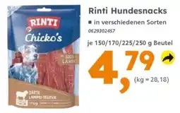 Globus Baumarkt Rinti Hundesnacks Angebot