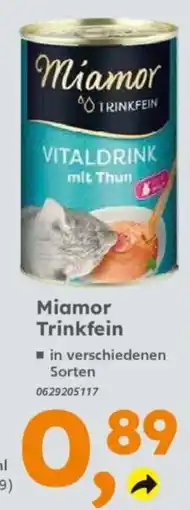Globus Baumarkt Miamor Trinkfein Angebot