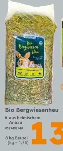 Globus Baumarkt Bio Bergwiesenheu Angebot
