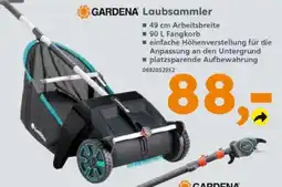 Globus Baumarkt GARDENA Laubsammler Angebot