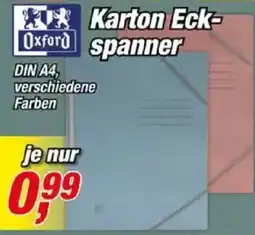 Posten Börse Oxford Karton Eckspanner Angebot