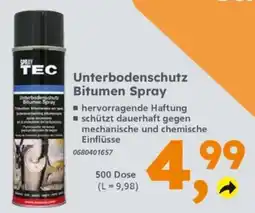 Globus Baumarkt Spray TEC Unterbodenschutz Bitumen Spray Angebot