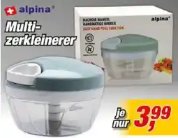 Posten Börse alpina Multi-zerkleinerer Angebot