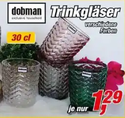 Posten Börse dobman Trinkgläser Angebot