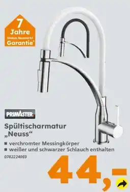 Globus Baumarkt PRIMASTER Spültischarmatur „Neuss“ Angebot
