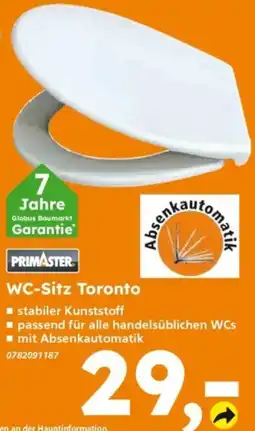 Globus Baumarkt WC-Sitz Toronto Angebot