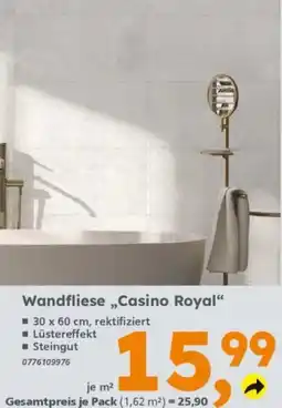 Globus Baumarkt Wandfliese „Casino Royal“ Angebot